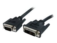 StarTech.com Cable ecran DVI vers VGA - DVI-A (M) vers VGA HD15 (M) - 2m - Cordon DVI VGA - 1x DVI-A (analogique) male, 1x VGA HD-15 male - cable video - 2 m