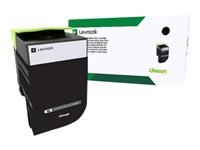 Lexmark 802SK - noir - originale - cartouche de toner - LCCP, LRP