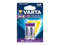 Varta Professional Lithium Batterie X Type Aa Li Taille 2 de Inmac Wstore