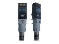 Patchsee Pk Pci6 F 8 Câble De Réseau Noir 2,4 M Cat6a U/ftp (stp