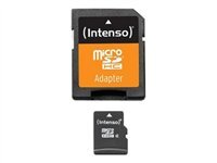 Intenso Carte mémoire flash adaptateur microSDHC SD inclus e Class 4 micro SDHC - vue 5