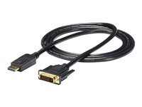 StarTech.com DisplayPort to DVI Cable - 6ft / 2m - 1920 x 1200 - M/M â DP to DVI Adapter Cable â Passive DisplayPort Monitor Cable (DP2DVI2MM6) - cable d'adaptateur video - DVI-D pour DisplayPort - 1.8 m