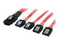 StarTech.com - Câble SAS - SFF-8087 vers 4 SATA - 1 m - Image 4