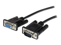 StarTech.com Cable Serie Db9 Rs232 En Liaison Directe De 2 M/F Rallonge De Cable Serie Db-9 Pour Db-9 2 2M Noir de Inmac Wstore