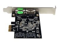 StarTech.com - Carte contrôleur PCI Express - 2 ports SATA III interne - 2 ports eSATA externe - Image 6