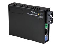 StarTech.com Convertisseur Ethernet Fibre Optique Multimodeâ Sc 10/100Â 2Â Km Convertisseur De Media A Fibre Optique 10Mb Lan, 100Mb Lan de Inmac Wstore - Image 1