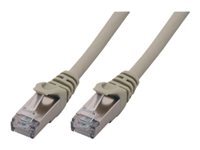 MCL 2m Cat6a S/FTP câble de réseau Gris S/FTP (S-STP)