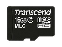Transcend - carte memoire flash - 16 Go - micro SDHC