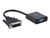 StarTech.com Cable Adaptateur Actif Dvi Vers Vga Convertisseur Dvi-D Vers Hd15 Male / Femelle 1080P Adaptateur Video 24.8 24.8M Noir de Inmac Wstore