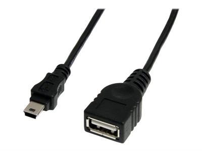 StarTech.com Cble USB 2.0 A vers Mini B 30 cm - F/M