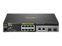 HPE 2530-8-PoE+ Switch - commutateur - 8 ports - Gere - Ordinateur de bureau, Montable sur rack, fix