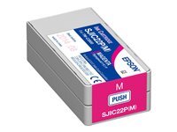 Epson SJIC22P(M) - magenta - original - cartouche d'encre