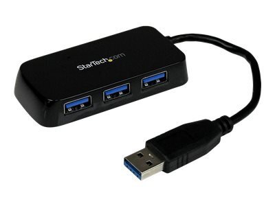 StarTech.com Hub USB 3.0  4 ports avec cble intgr