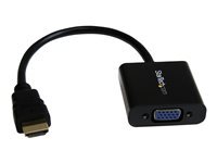 StarTech.com Adaptateur / Convertisseur Hdmi Vers Vga Pour Ordinateur De Bureau / Ordinateur Portable / Ultrabook M/F 1920X1080 Adaptateur Video Hdmi / Vga 24.5 Cm 24.5Cm Noir de Inmac Wstore