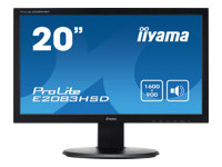 Iiyama ProLite E2083HSD-1 - ecran LED - 20