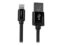 StarTech.com Cable Appleâ® Lightning Vers Usb Pour Iphone, Ipod, Ipad 2 Cable Iphone 5 Chargeur Synchronisation Lightning Cable Lightning Lightning / Usb 2 2M Noir de Inmac Wstore