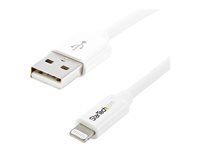StarTech.com Cable Appleâ® Lightning Vers Usb De 1 Pour Iphone, Ipod, Ipad Cordon De Synchronisation Lightning Cable Lightning Lightning / Usb 1 1M Blanc de Inmac Wstore
