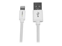 StarTech.com Cable Appleâ® Lightning Vers Usb Pour Iphone, Ipod, Ipad 2 Cable Iphone 5 Chargeur Synchronisation Lightning Cable Lightning Lightning / Usb 2 2M Blanc de Inmac Wstore