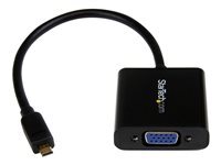 StarTech.com Adaptateur convertisseur Micro HDMI vers VGA pour smartphone/ultrabook/tablette - 1920 x 1080 (MCHD2VGAE2) - convertisseur video - noir