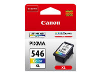 Canon CL-546XL - 13 ml -  rendement lev - couleur (cyan, magenta, jaune) - original - cartouche d'encre - pour PIXMA TR4551, TR4650, TR4651, TS3350, TS3351, TS3352, TS3355, TS3450, TS3451, TS3452