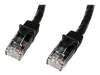 StarTech.com Cable Reseau Cat6 Gigabit Utp Sans Crochet De Cordon Ethernet Rj45 Anti-Accroc Cable Patch Male / Male Cordon De Raccordement 1 1M Noir de Inmac Wstore