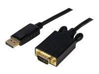 StarTech.com Adaptateur Displayportâ¢ Vers Vga Cable Convertisseur Actif Video Display Port Male / Vga Male 1080P 1920X1200 Cable Displayport 3.05 3M Noir de Inmac Wstore