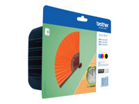 Brother LC129XL Value Pack - pack de 4 - noir, jaune, cyan, magenta - original - cartouche d'encre