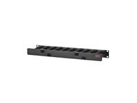 APC Horizontal Cable Manager Single-Sided with Cover - kit de gestion de cbles pour rack - 1U