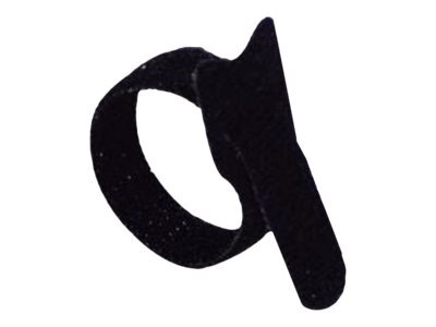 Lien auto-agrippant - 20 pcs - 210 x 16 mm - noir