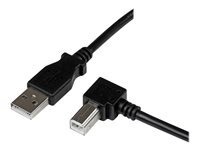 StarTech.com Cable Usb Type A Vers Usb Type B Coude A Droite Male / Male Adaptateur Pour Imprimante 3 Cable Usb Usb Type B Pour Usb 3 Taille 2.0 Noir de Inmac Wstore