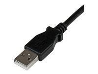 StarTech.com Cable Usb Type A Vers Usb Type B Coude A Droite Male / Male Adaptateur Pour Imprimante 2 Cable Usb Usb Type B Pour Usb 2 Taille 2.0 Noir de Inmac Wstore