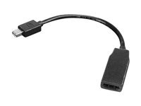 Lenovo 0B47089 câble vidéo et adaptateur 0,2 m Mini DisplayPort HDMI Noir - vue 3