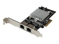 StarTech.com Dual Port PCI Express (PCIe x4) Gigabit Ethernet Server Adapter - 2 Port Network Card - Intel i350 NIC - GbE Network Card (ST2000SPEXI) - adaptateur reseau - PCIe 2.1 x4 - Gigabit Ethernet x 2