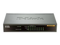 D-Link DES 1008PA - commutateur - 8 ports - non gere - Ordinateur de bureau