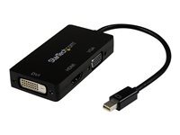 StarTech.com Adaptateur mDP vers HDMI/VGA/DVI - 1080p