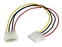 StarTech.com Molex LP4 Power Extension Cable - rallonge de cable d'alimentation - 30.48 cm
