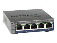 NETGEAR Plus GS105Ev2 - commutateur - 5 ports - Gr