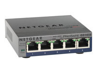 NETGEAR Plus GS105Ev2 - commutateur - 5 ports - G�r�