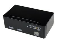 StarTech.com Switch Kvm Usb Vga Professionnel A Ports Avec Cables Kit Commutateur Ecran Clavier Souris Commutateur Kvm Ports Taille 2 de Inmac Wstore - Image 1