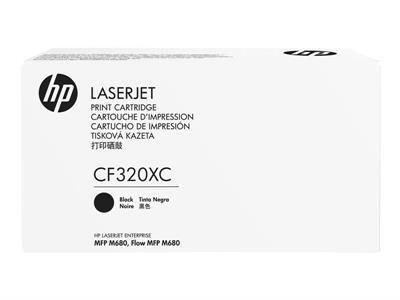 HP 653X -  rendement lev - noir - originale - LaserJet - cartouche de toner (CF320X)
