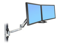 Ergotron Dual Monitor & Handle Kit - kit de montage