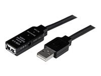 StarTech.com Cable Repeteur Active Usb 10 Male Vers Femelle Rallonge / Extension Usb Actif 1X Usb A (M) 1X Usb A (F) 10M Rallonge De Cable Usb Usb Pour Usb 10 Taille 2.0 de Inmac Wstore