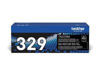 Brother TN329BK - noir - original - cartouche de toner