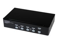 Switch KVM USB Double VGA à 2 Ports - Commutateur écran Clavier Souris Avec Hub USB 2.0 à 2 Ports Et Audio (SV231DVGAU2A