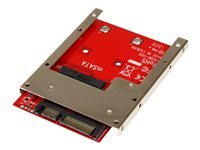 StarTech.com Adaptateur mSATA SSD vers SATA 2,5 - Carte Convertisseur mSATA SSD vers SATA 2,5 - contrÃ´leur de stockage - SATA 6Gb/s - SATA 6Gb/s