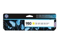 HP 980 86.5 ml jaune original cartouche d'encre pour Officejet Enterprise Color MFP X585 Officejet Enterprise Color Flow MFP X585 Neuf - vue 4