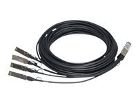 Hewlett Packard Enterprise X242 Qsfp 4x10g Sfp+ 3m Dac Câble De Réseau