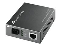 Tp-Link Mc111cs - Convertisseur De Média À Fibre Optique - 100Mb Lan - 10Base-T, 100Base-Fx, 100Base-Tx - Rj-45 / Mode Unique Sc - Jusqu'à 20 Km - 1 550 (Émission)/1 310 (Réception) Nm - Image 3