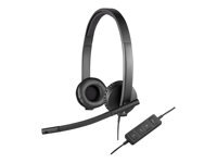 Casque USB Logitech H570e - micro-casque