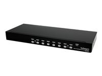 StarTech.com Commutateur Ecran Clavier Souris Usb Montable En Rack Switch Kvm Pour Ecran Pc A Ports Dvi Compatible Hdmi Commutateur Kvm Ports Montable Sur Rack Taille 8 de Inmac Wstore